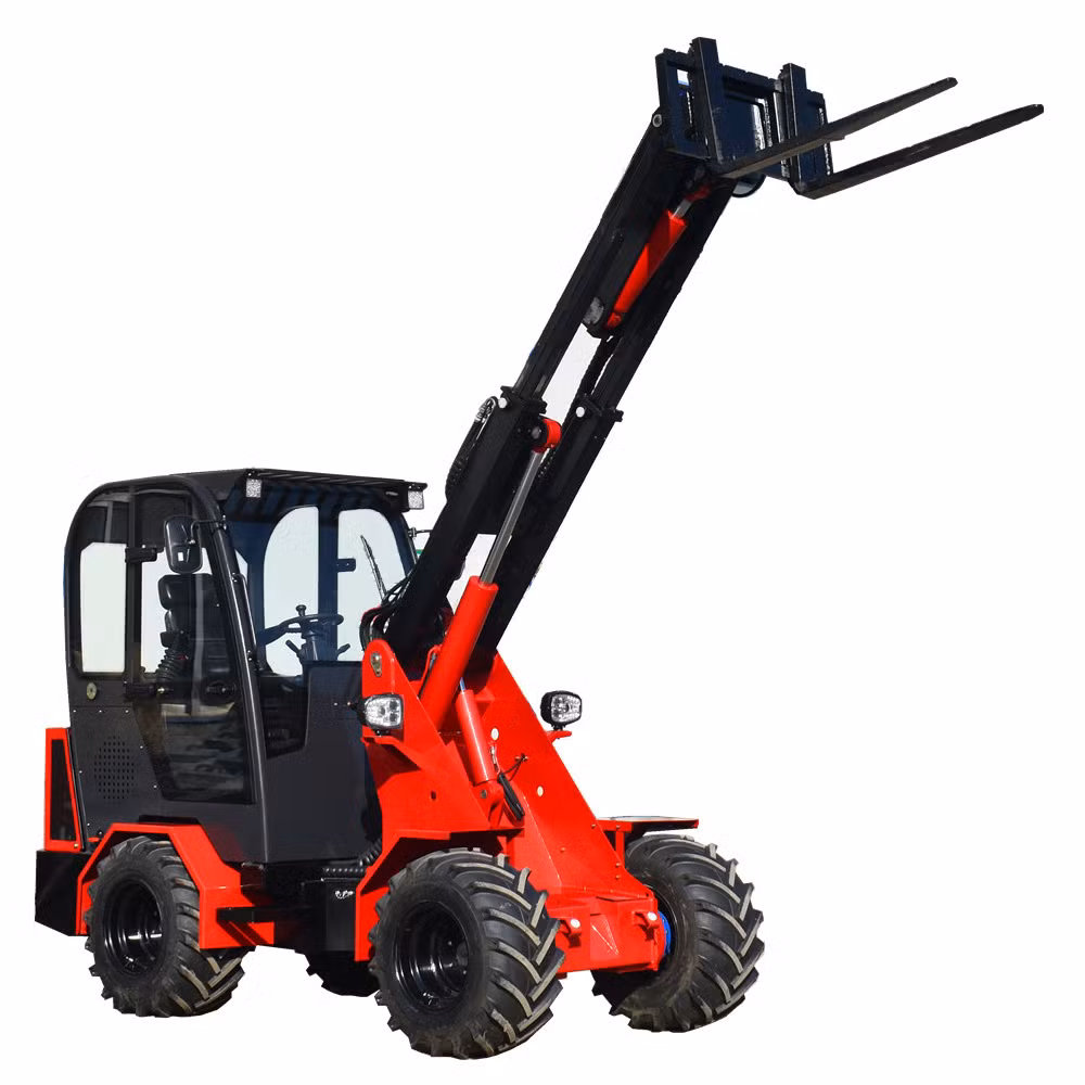 Telescopic-Boom-Wheel-Loader-Tractor-Backhoe-with-Concrete-Mixing-Plant1